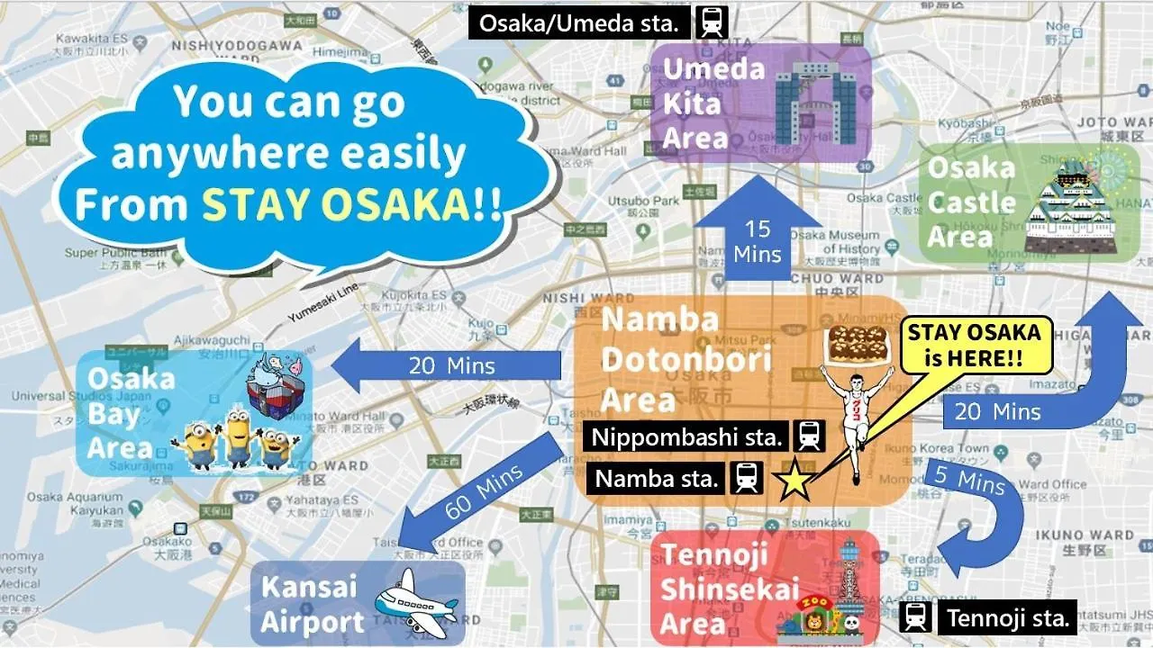Stay Osaka Japan